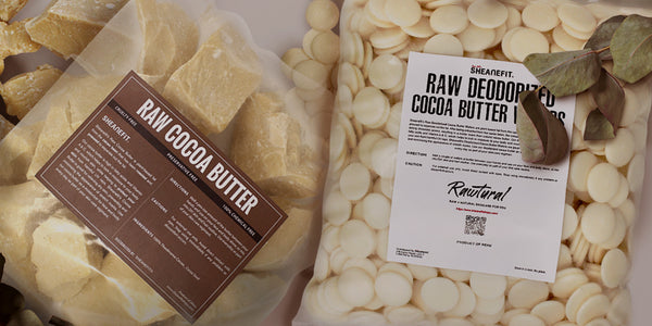 Raw Cocoa Butter vs. Deodorized Cocoa Butter