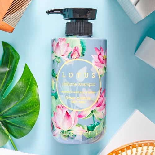 Jigott - Lotus Perfume Shampoo 16.9 FL OZ, 500ml