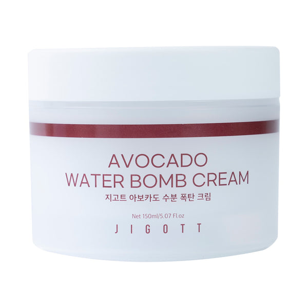 Jigott Avocado Water Bomb Cream, Glowing and Nutritious Cream 150ml/5.1fl.oz