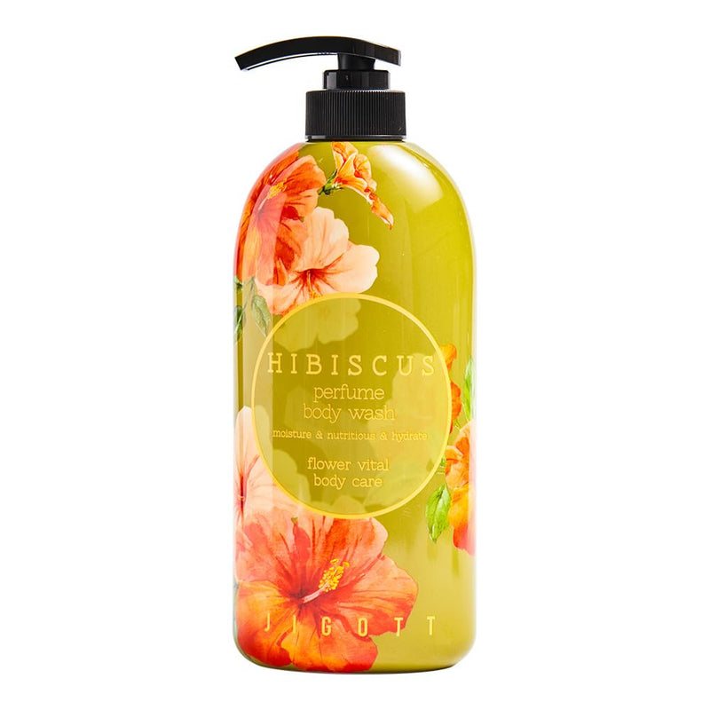 Jigott Hibiscus Perfume Body Wash 25.3 FL OZ/ 750ml