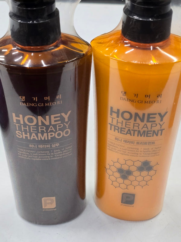 Daeng Gi Meo Ri - Honey Therapy Shampoo and Treatment Set(16.9 FL. OZ/500ml each)