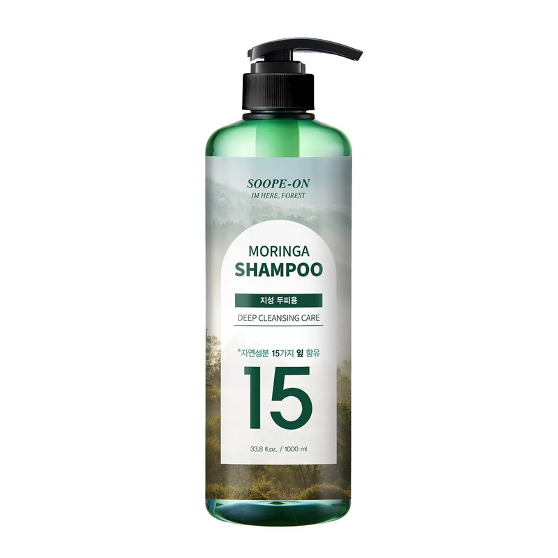 Daeng Gi Meo Ri- Soope-on Moringa 15 Shampoo, 33.8 Fl Oz/1000ml For Oily Scalp