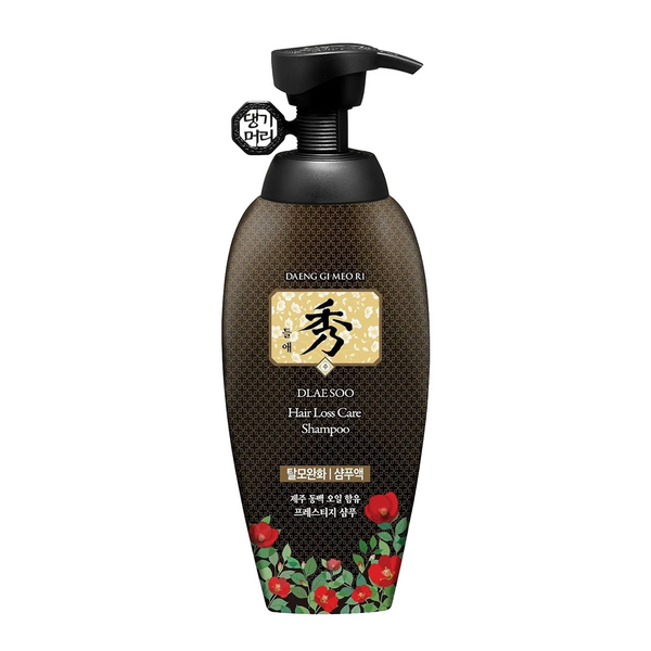 DAENG GI MEO RI Dlaesoo Anti Hair-Loss Shampoo/Jeju Camellia Oil, Anti Hair Loss, Nutrition, Scalp Care, Hair Shine