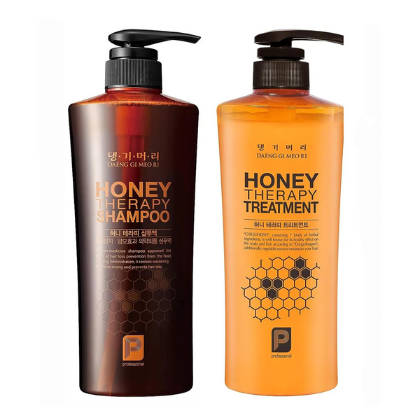 Daeng Gi Meo Ri - Honey Therapy Shampoo and Treatment Set(16.9 FL. OZ/500ml each)