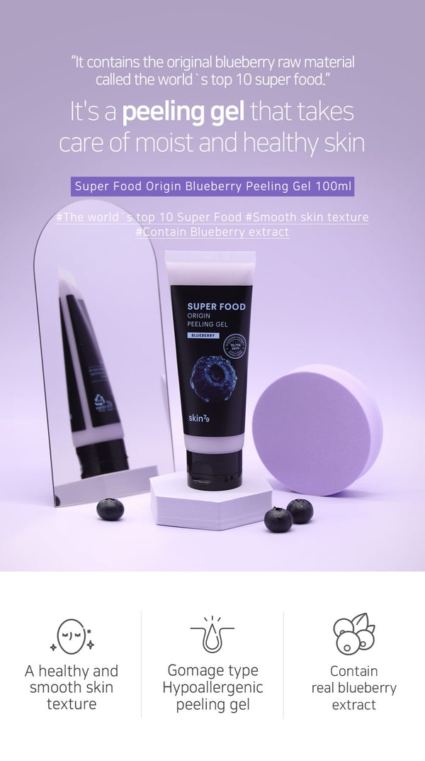 SKIN79 Super Food Origin Blueberry Skincare Set