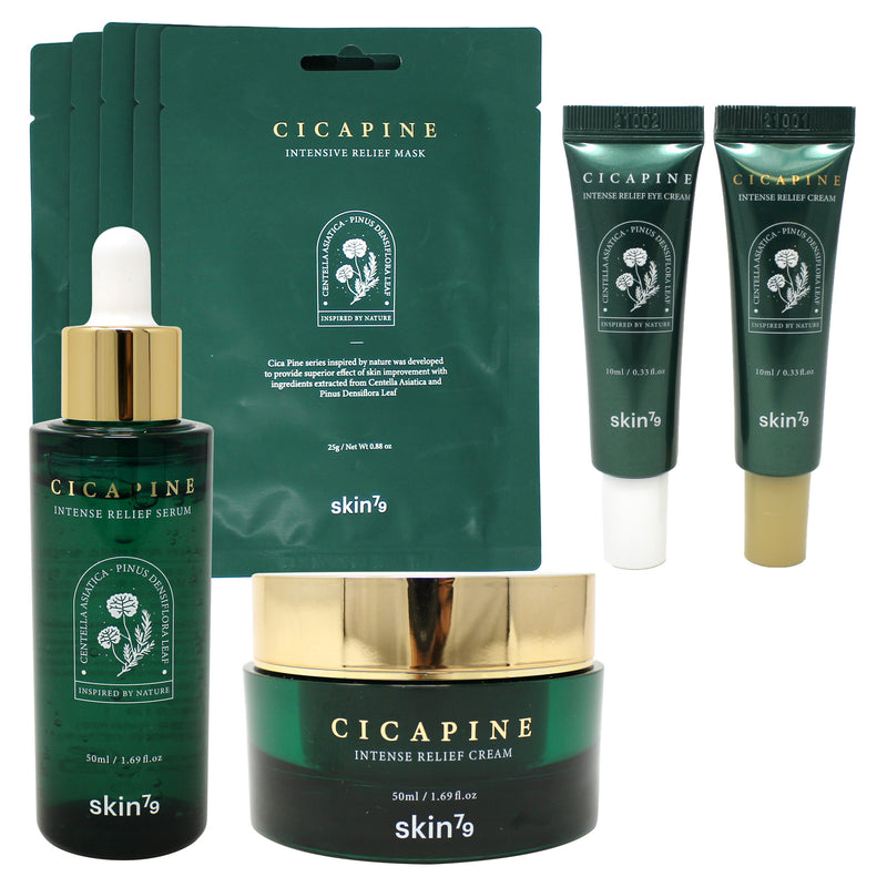 SKIN79 Cica Pine Intense Relief Skincare Set