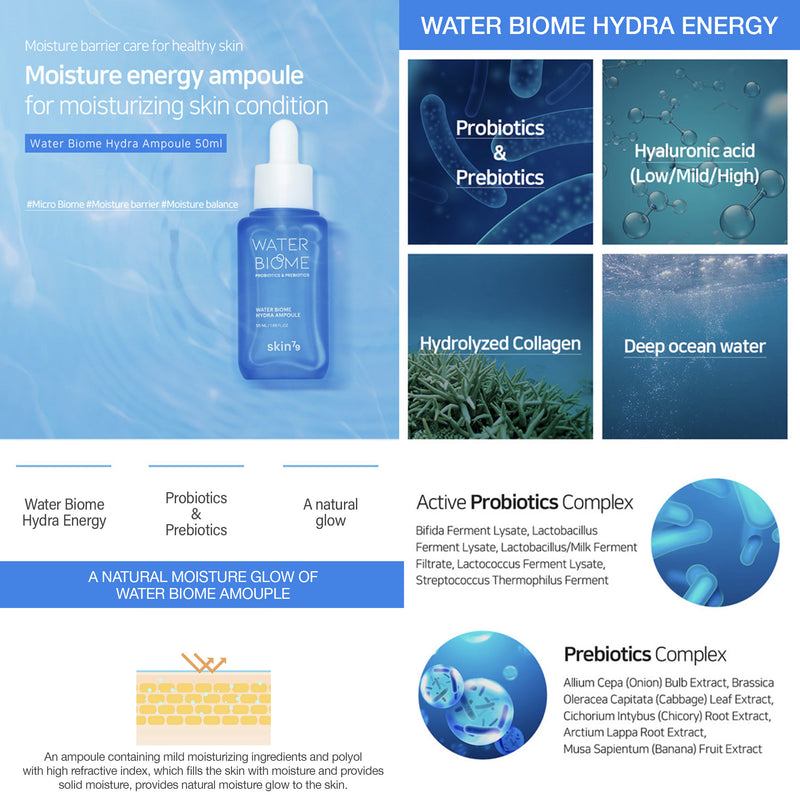 SKIN79 Water Biome Hydra Set Hydration and Moisturizing Skin Care Set