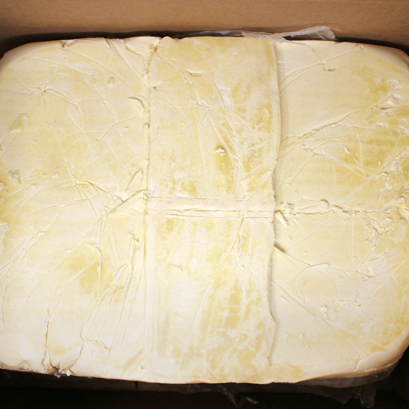 SHEANEFIT Unrefined African Shea Butter Bar - Ivory 10LB