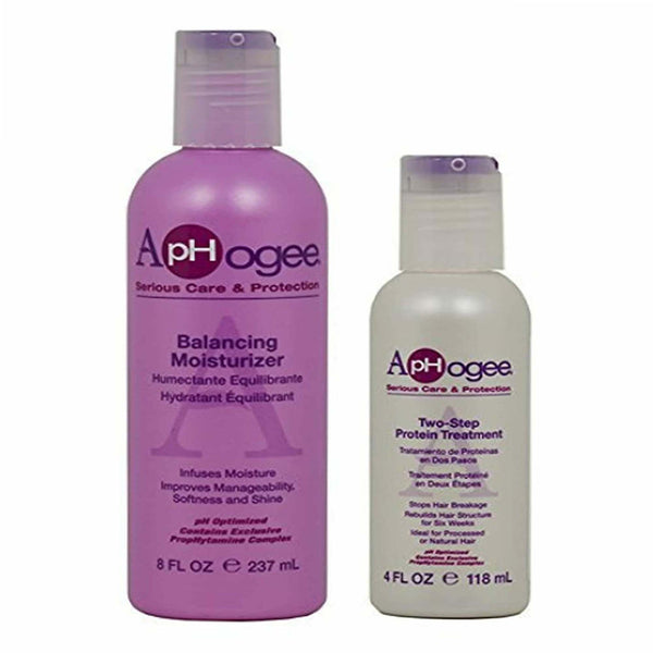 Aphogee Balancing Moisturizer 8oz & Two-Step Protein Treatment 4oz