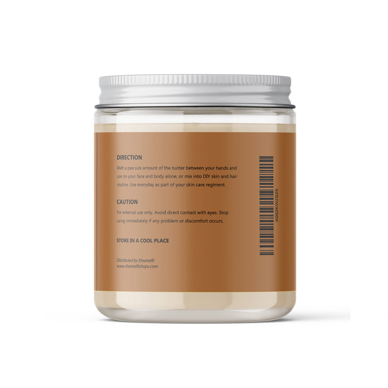 SHEANEFIT Raw Cocoa Butter In A Jar