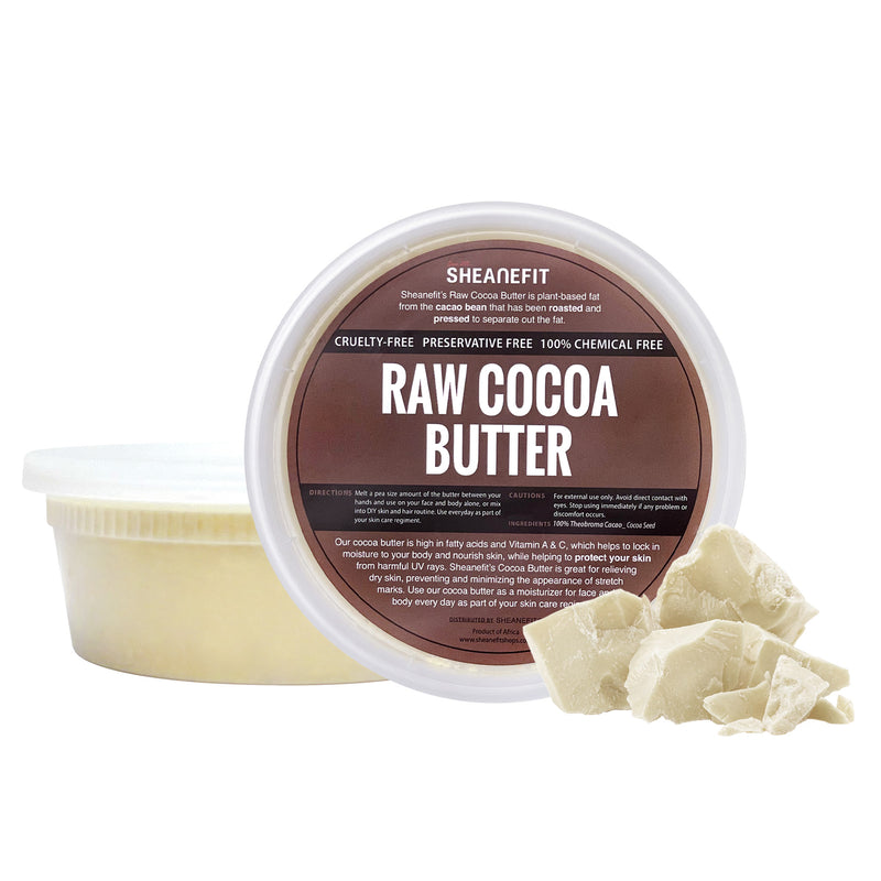 Sheanefit Natural Cocoa Butter - 8oz