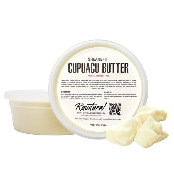 SHEANEFIT Virgin Cupuacu Butter - 8oz