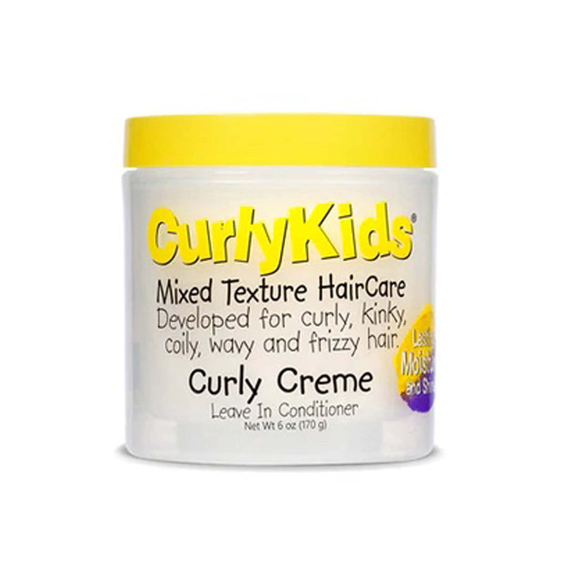 Curly Kids Mixed Haircare Curly Creme Leave In Conditioner 6 Oz