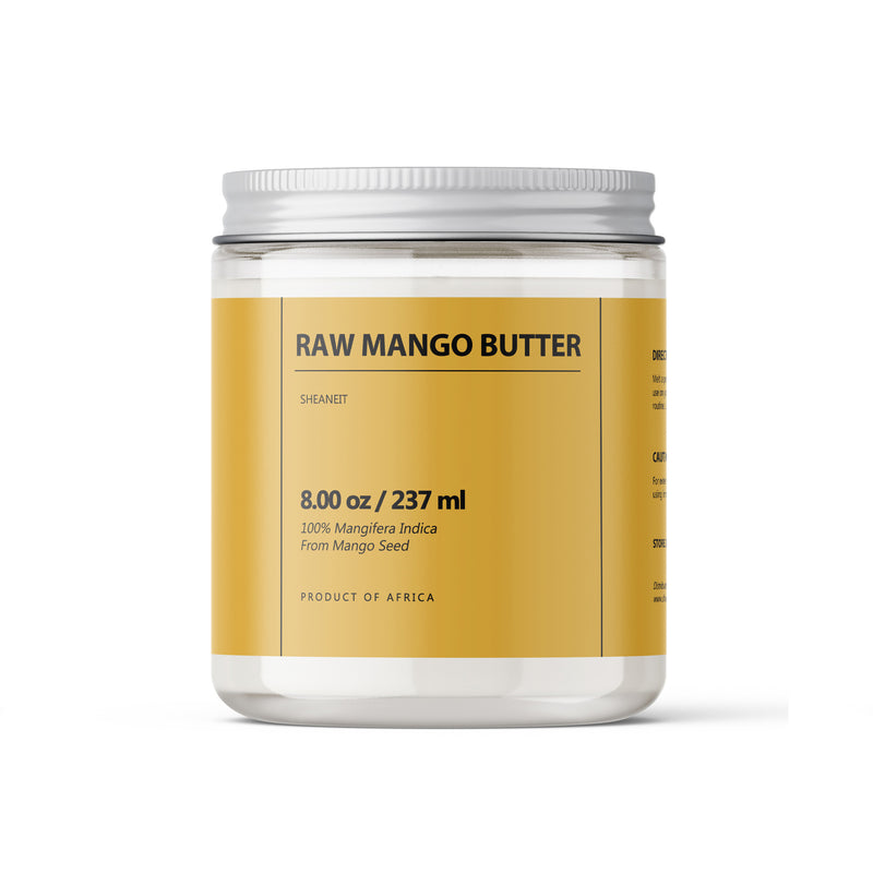 SHEANEFIT Raw Unrefined Mango Butter In A Jar